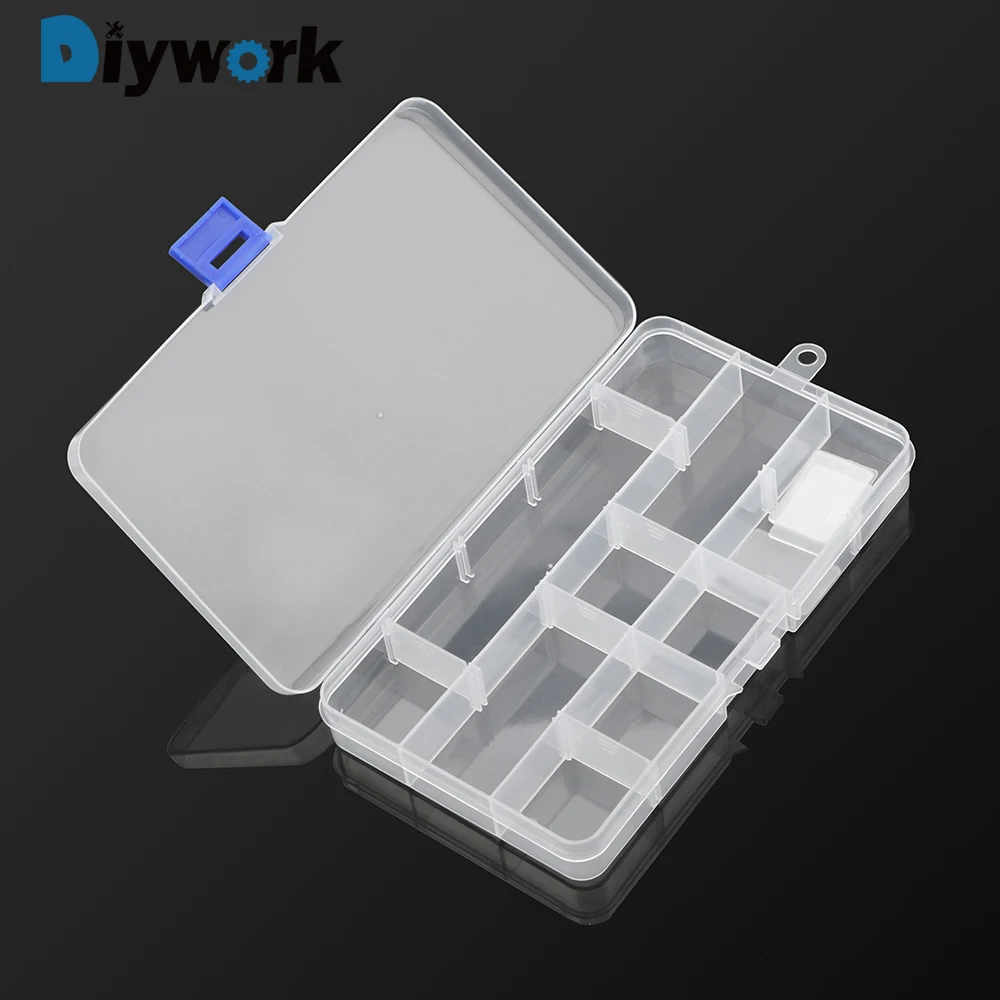 DIYWORK Transparent Storage Box Electronic Plastic Container Box Toolbox Component Storage box PP Material
DIYWORK Transparent Storage Box Electronic Plastic Container Box Toolbox Component Storage box PP Material