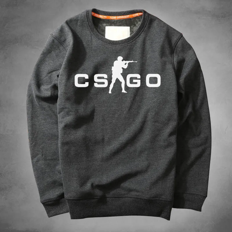 Full/Winter Thickened Men's Long-sleeved Hoodies Men's CS GO Anti-terrorist Printing Round Neck Fleece Pullover Warm Plus size
Full/Winter Thickened Men's Long-sleeved Hoodies Men's CS GO Anti-terrorist Printing Round Neck Fleece Pullover Warm Plus size