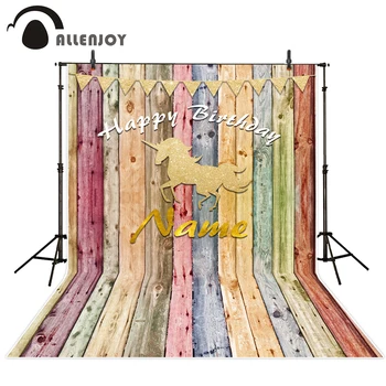 Allenjoy photography background unicorn birthday colorful wood flags custom backdrop photobooth for kids printed
Allenjoy photography background unicorn birthday colorful wood flags custom backdrop photobooth for kids printed