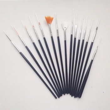 15pcs/set Professional Face Body Paint Brushes Set Nylon Hair Painting Nail Brush Plastic Handle Drawing Brushes Art Tools Kit
15pcs/set Professional Face Body Paint Brushes Set Nylon Hair Painting Nail Brush Plastic Handle Drawing Brushes Art Tools Kit