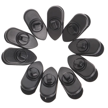 10Pcs/Set Cable Cord Clip Clamp Collar Lapel Shirt Holder For Headphone Earphone Black/White Plastic
10Pcs/Set Cable Cord Clip Clamp Collar Lapel Shirt Holder For Headphone Earphone Black/White Plastic