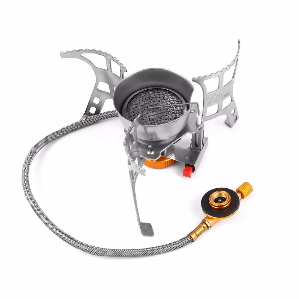 Outdoor Portable Gas burnerr Stove Foldable Ignition Camping Mini Stove With Case Essentials Tools Equipments
Outdoor Portable Gas burnerr Stove Foldable Ignition Camping Mini Stove With Case Essentials Tools Equipments