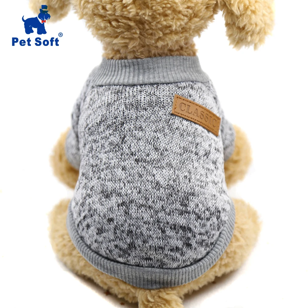 Мягкая одежда для домашних животных маленьких собак зимнее теплое пальто