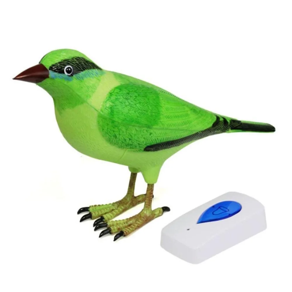 Digital Bird Doorbell Home Wireless Remote Control Music Doorbells Homehould Alarm With LED Indicator Jingle Bell
Digital Bird Doorbell Home Wireless Remote Control Music Doorbells Homehould Alarm With LED Indicator Jingle Bell
