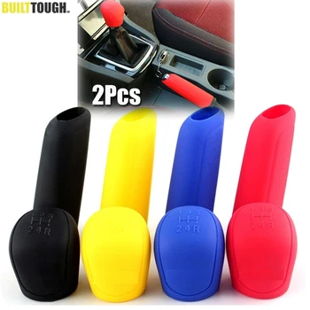 2Pcs Universal Manual Car Silicone Gear Head Shift Knob Cover Gear Shift Collars Handbrake Grip Car Hand Brake Covers Case
2Pcs Universal Manual Car Silicone Gear Head Shift Knob Cover Gear Shift Collars Handbrake Grip Car Hand Brake Covers Case