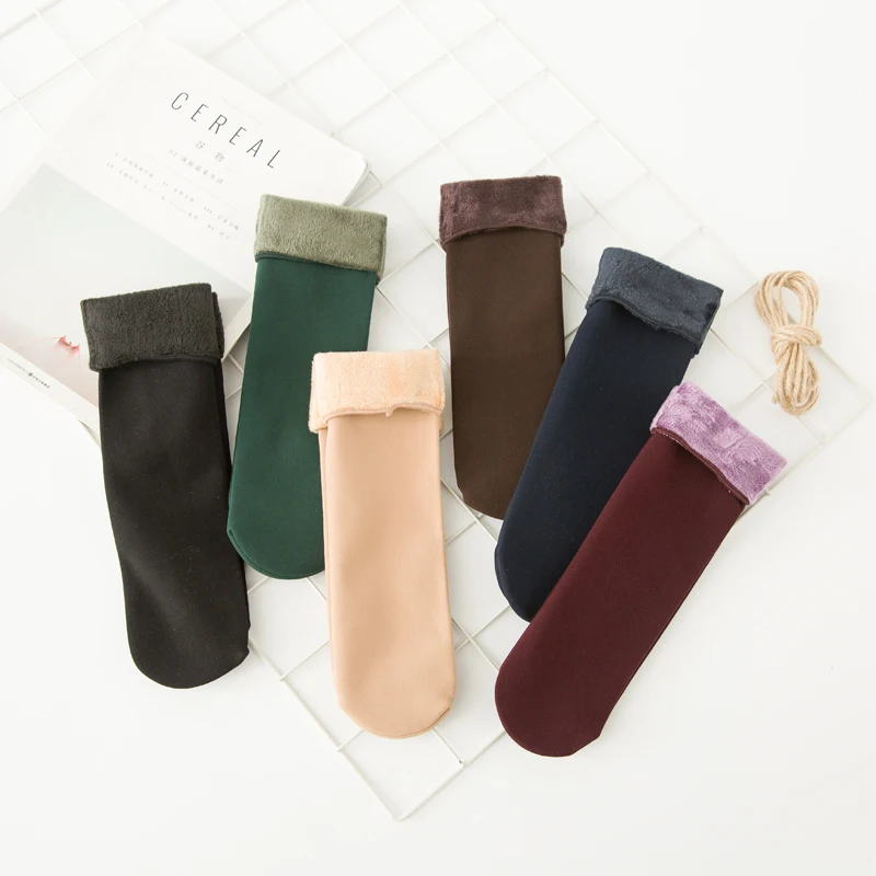 Fashion Socks Women 5Pairs/Set Winter Thickness Warmmer Plus Size Socks Slipper Winter Women Fuzzy Socks Clothing
Fashion Socks Women 5Pairs/Set Winter Thickness Warmmer Plus Size Socks Slipper Winter Women Fuzzy Socks Clothing