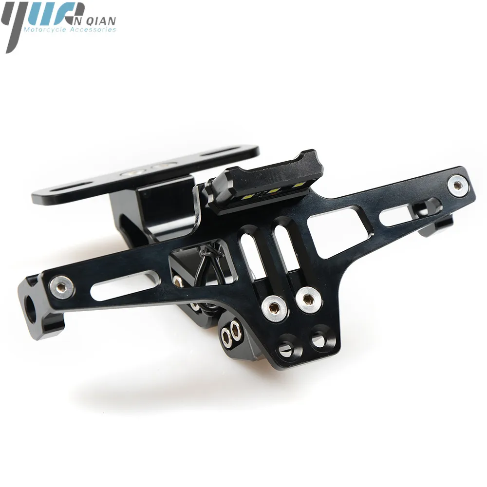 Motorcycle Adjustable CNC License Number Plate Holder LED Light Bracket FOR TRIUMRH 675 STREET TRIPLE R/RX 2009-2016 BMW Honda
Motorcycle Adjustable CNC License Number Plate Holder LED Light Bracket FOR TRIUMRH 675 STREET TRIPLE R/RX 2009-2016 BMW Honda