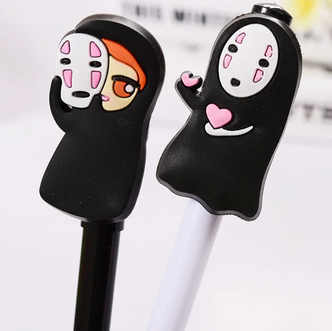 4 Pcs Cute 0.5mm Japanese Kawaii Cute Gel Pen Spirited Away No Face Man Needle Pen School Supplies Stationery
4 Pcs Cute 0.5mm Japanese Kawaii Cute Gel Pen Spirited Away No Face Man Needle Pen School Supplies Stationery