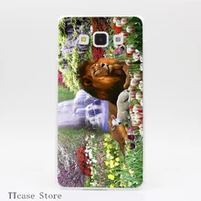 3596CA The Lion and the Lamb Transparent Hard Cover Case for Galaxy A3 A5 A7 A8 Note 2 3 4 5 J5 J7 Grand 2 & Prime