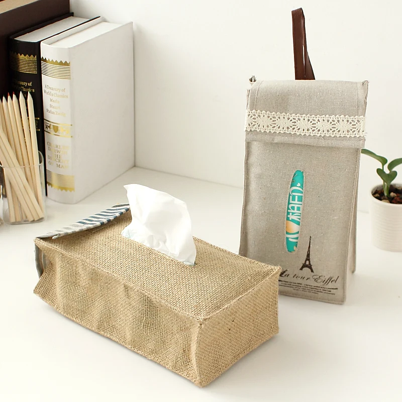 New Rural Style Linen Cloth Car Tissue Holder Tissue Box Holder Paper Hanging Holder Towel Bag Tissue Case Toilet Paper Roll
New Rural Style Linen Cloth Car Tissue Holder Tissue Box Holder Paper Hanging Holder Towel Bag Tissue Case Toilet Paper Roll