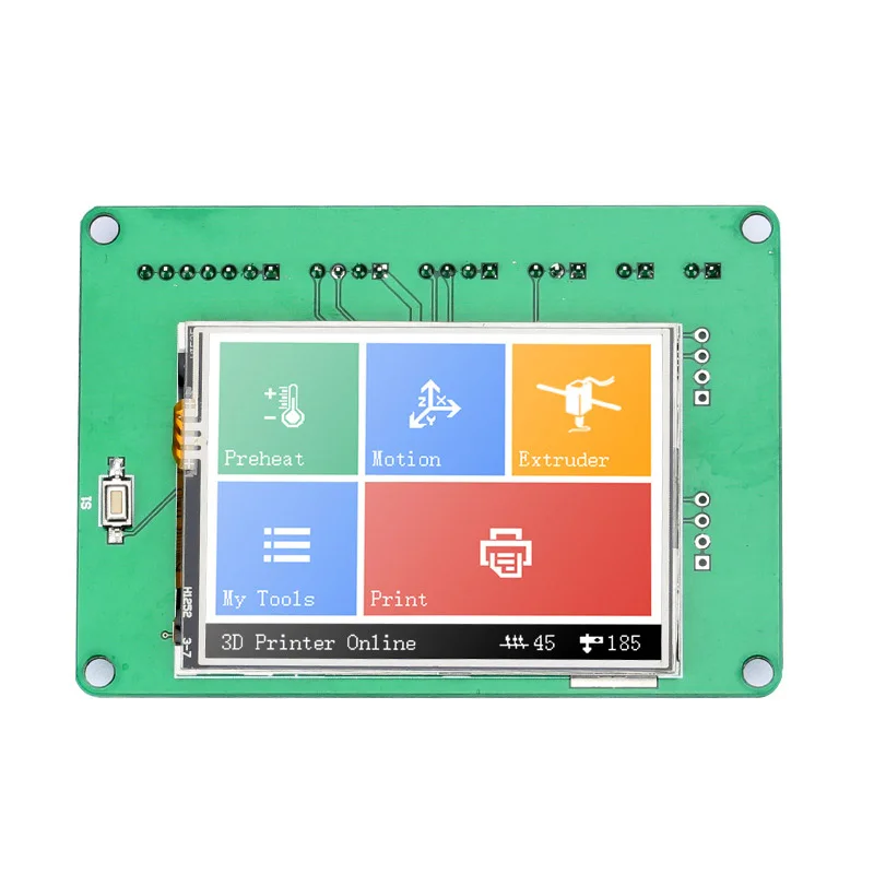New 1 Set 3D Printer Parts 2.8inch Full Color TouchScreen Board Compatible with Ramps1.4 MKS
New 1 Set 3D Printer Parts 2.8inch Full Color TouchScreen Board Compatible with Ramps1.4 MKS