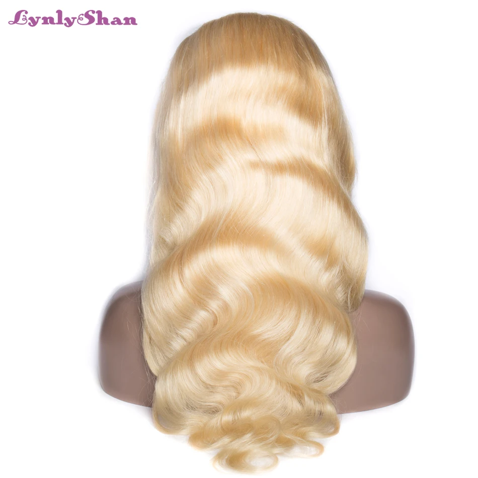 Lynlyshan Brazilian Body Wave Full Lace Human Hair Wigs with Baby Hair #613 Color Remy Human Hair Wigs For Women Free Part
Lynlyshan Brazilian Body Wave Full Lace Human Hair Wigs with Baby Hair #613 Color Remy Human Hair Wigs For Women Free Part