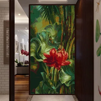 5D DIY Diamond Painting Crystal Landscape Embroidery Flowers Patterns Mosaic Full Square Rhinestone Green Bamboo Lotus Pictures
5D DIY Diamond Painting Crystal Landscape Embroidery Flowers Patterns Mosaic Full Square Rhinestone Green Bamboo Lotus Pictures