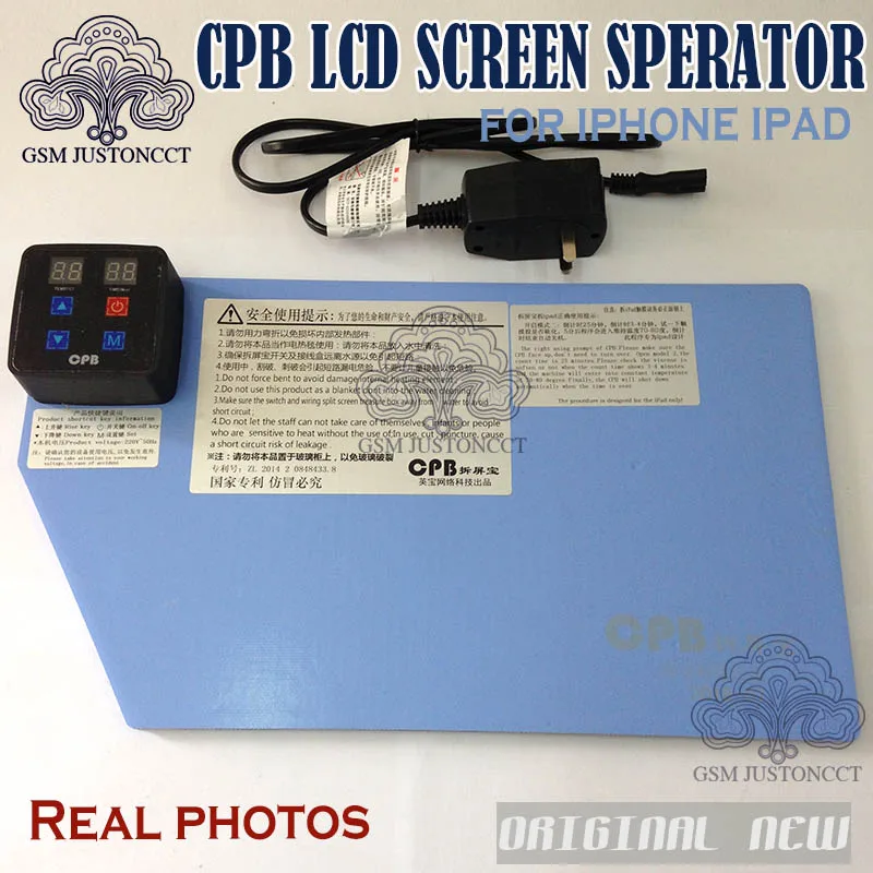 CPB LCD Screen Opening Separate Tool Heating Rubber Pad Separator DIY Phone Screen Disassembly Tool for iPhone iPad
CPB LCD Screen Opening Separate Tool Heating Rubber Pad Separator DIY Phone Screen Disassembly Tool for iPhone iPad