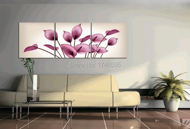 Big 3pcs abstract purple calla lily wall Art picture for living room bedroom home wall decor printed oil Painting on Canvas art
Big 3pcs abstract purple calla lily wall Art picture for living room bedroom home wall decor printed oil Painting on Canvas art