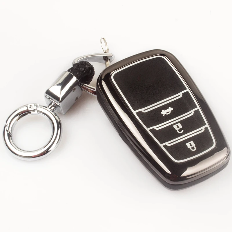 Luminous Car-Styling Key Cover Case For Toyota CHR C-HR Camry 2017 2018 Prius Land Cruiser Prado 200 LC200 Corolla RAV4 2019
Luminous Car-Styling Key Cover Case For Toyota CHR C-HR Camry 2017 2018 Prius Land Cruiser Prado 200 LC200 Corolla RAV4 2019