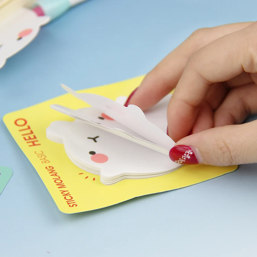 1PC Cute Rabbit Self Adhesive Memo Pad Sticky Notes Sticker Label Escolar Papelaria School Office Supply
1PC Cute Rabbit Self Adhesive Memo Pad Sticky Notes Sticker Label Escolar Papelaria School Office Supply