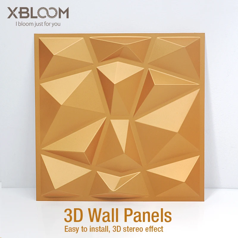 30x30cm 3D wallboard art three-dimensional bump wall stickers wall covering house decor gold paint model tool building materials
30x30cm 3D wallboard art three-dimensional bump wall stickers wall covering house decor gold paint model tool building materials
