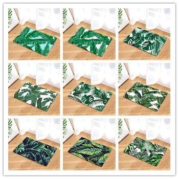 Nordic style Green plant mat bedroom rug kitchen bathroom mat rectangular door mat
Nordic style Green plant mat bedroom rug kitchen bathroom mat rectangular door mat