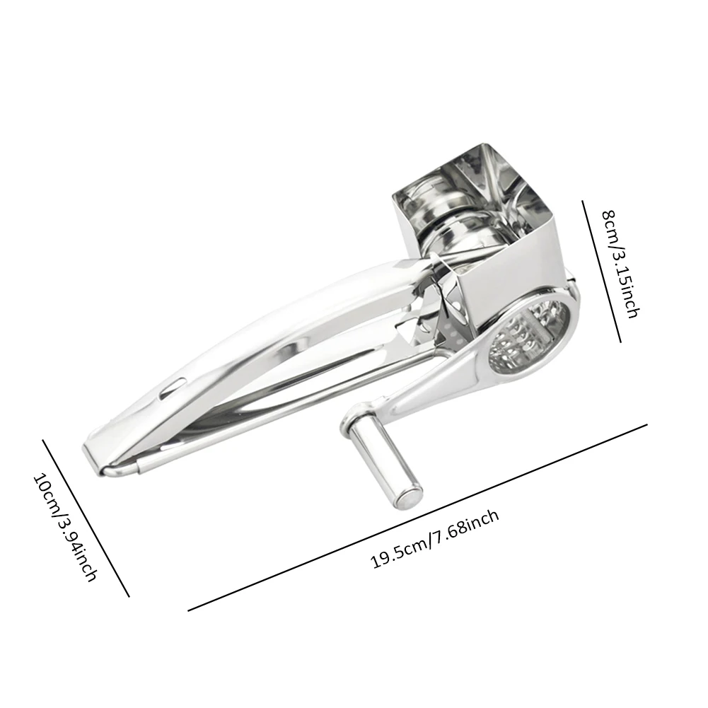 4-teiliges Reiben Set Aus Edelstahl - Vielseitige Küchenreiben Für Käse, Zitrone & Mehr