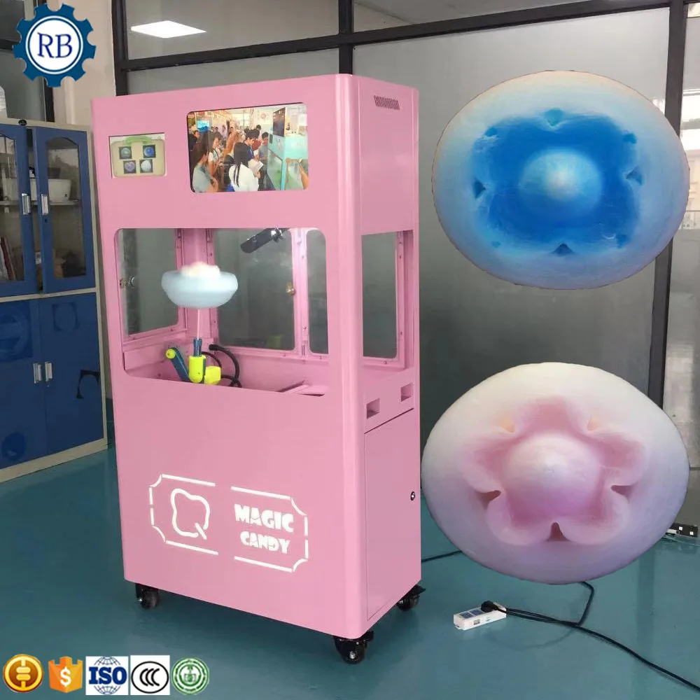 Интеллектуальная машина для приготовления попкорна и конфет из хлопка