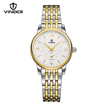 VINOCE Gold Quartz-Watch Women Stainless Steel Top Brand Luxury Business Women Watch Fashion 2019 Relogio Masculino
VINOCE Gold Quartz-Watch Women Stainless Steel Top Brand Luxury Business Women Watch Fashion 2019 Relogio Masculino