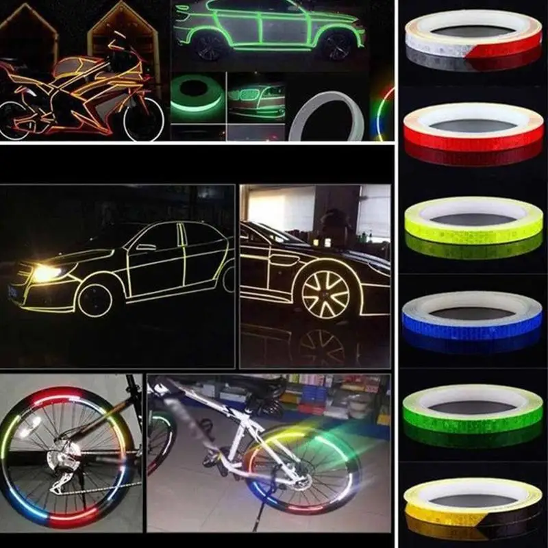8M Reflective Tape Fluorescent MTB Bike Bicycle Cycling MTB Reflective Stickers Adhesive Tape Bike Stickers Bicycle Accessories
8M Reflective Tape Fluorescent MTB Bike Bicycle Cycling MTB Reflective Stickers Adhesive Tape Bike Stickers Bicycle Accessories