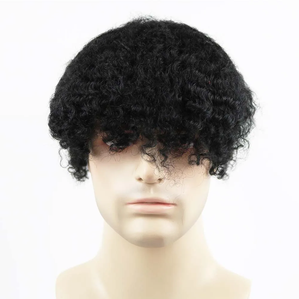 Bleached Knots Swiss Lace Base Afro Mens Toupee Hairpiece Indian Human Hair Replacement System African American Wigs
Bleached Knots Swiss Lace Base Afro Mens Toupee Hairpiece Indian Human Hair Replacement System African American Wigs
