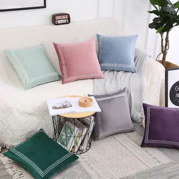 Solid color light luxury lattice wind pillow set of Dutch cashmere solid color sofa decorative cushion cover Pillow Cover
Solid color light luxury lattice wind pillow set of Dutch cashmere solid color sofa decorative cushion cover Pillow Cover
