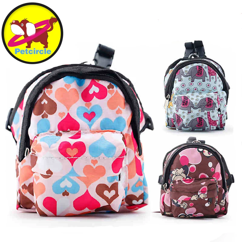 Image petcircle hot sell lovely multicolor dog backpack convenient and environmentally friendly dog backpack