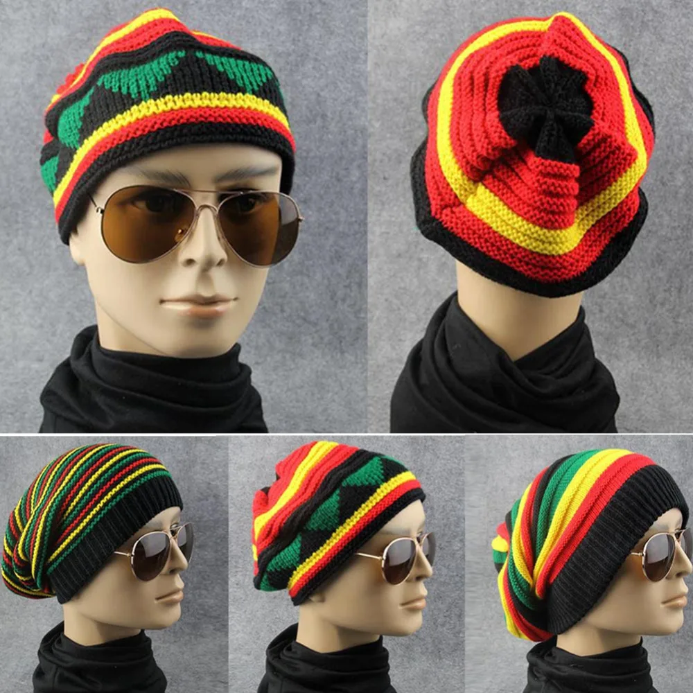 Winter Hip Hop Bob cap Rasta Reggae Hat Multi-colour Skull Striped Crochet Beanie Hats For Men Women 2016 fashion new
Winter Hip Hop Bob cap Rasta Reggae Hat Multi-colour Skull Striped Crochet Beanie Hats For Men Women 2016 fashion new