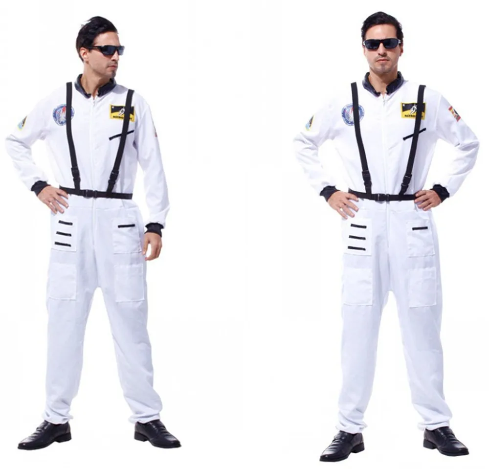 Halloween Party Astronaut Costumes For Adult Men Orange Space Flight Jumpsuit Outfit
Halloween Party Astronaut Costumes For Adult Men Orange Space Flight Jumpsuit Outfit