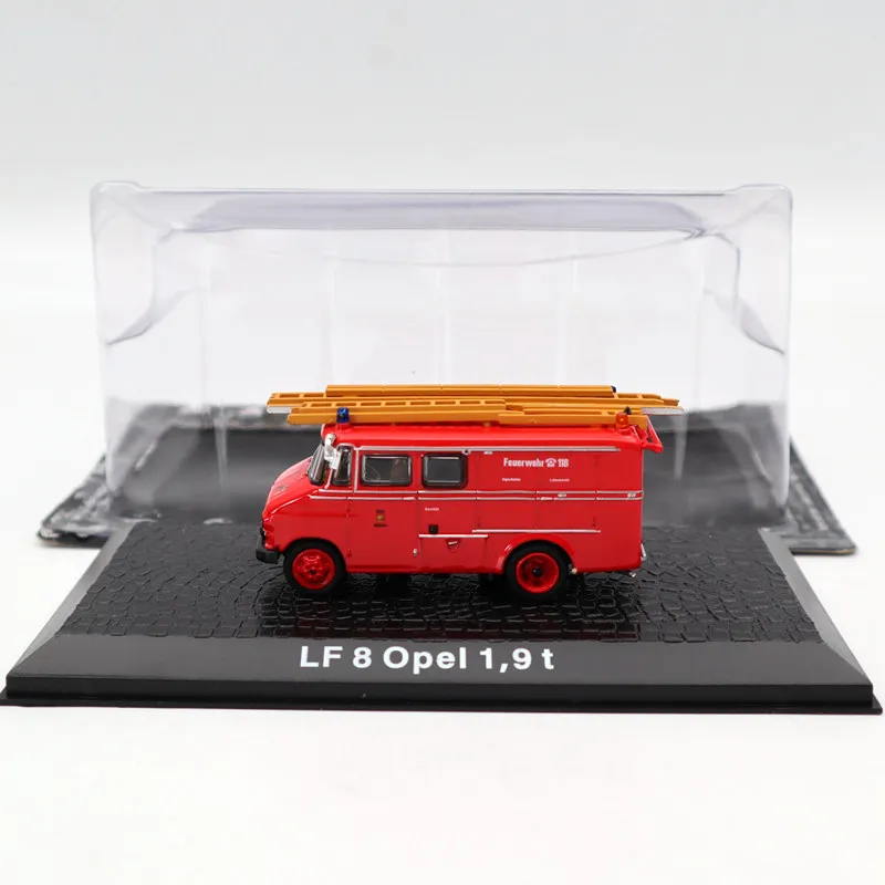 Atlas 1/72 LF 8 Opel 1.9 t Fire Engine Diecast Models Limited Edition toys car Collection Red
Atlas 1/72 LF 8 Opel 1.9 t Fire Engine Diecast Models Limited Edition toys car Collection Red