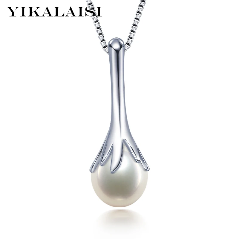 YIKALAISI 925 Sterling Silver jewelry for office women 8-9mm Natural Freshwater Pearl Necklace Pendants
YIKALAISI 925 Sterling Silver jewelry for office women 8-9mm Natural Freshwater Pearl Necklace Pendants