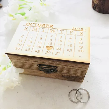 Wooden Wedding Ring Holder Ring Box Personalized Wedding date and name ring Bearer Box rustic country wedding decorations
Wooden Wedding Ring Holder Ring Box Personalized Wedding date and name ring Bearer Box rustic country wedding decorations