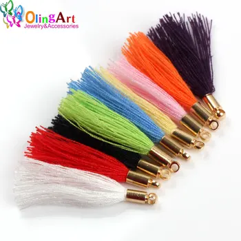 OlingArt 30/25/20/15mm 20Pcs Golden hat Mix Color Cotton Silk Tassel Necklace Earring DIY Jewelry Making Straps Keychain Charms
OlingArt 30/25/20/15mm 20Pcs Golden hat Mix Color Cotton Silk Tassel Necklace Earring DIY Jewelry Making Straps Keychain Charms