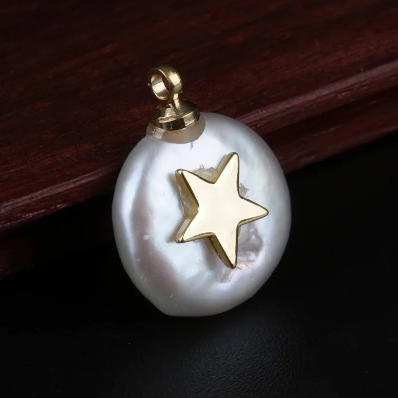 off white flat natural freshwater pearl bead gold star metal charms charm for customized jewelry diy making for choker earring
off white flat natural freshwater pearl bead gold star metal charms charm for customized jewelry diy making for choker earring
