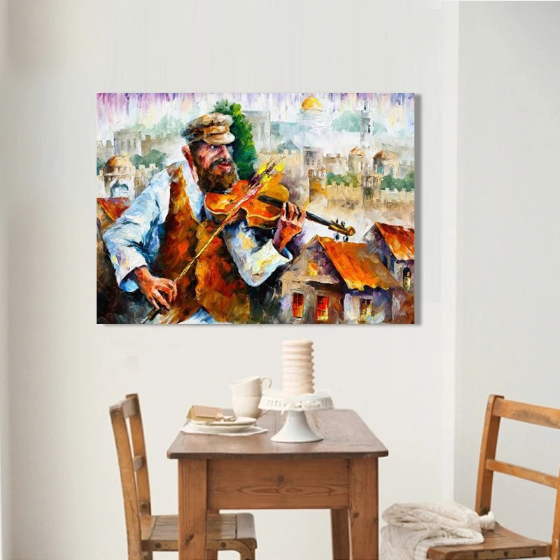 Abstract Jerusalem Oil Painting Colorful Fiddler In Jerusalem Hand Painted On Canvas For Living Room Frameless
Abstract Jerusalem Oil Painting Colorful Fiddler In Jerusalem Hand Painted On Canvas For Living Room Frameless