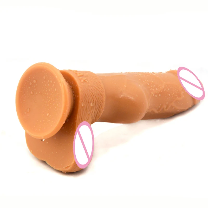 Super Durable Wolf Animal Silicone Dildo Realistic Glans Penis Max Width 2.56inch Sex Toy Design -G125 For woman Suction Cup