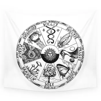 High Quality Wiccan Wheel Of The Year Wall Tapestry Cover Beach Towel Throw Blanket Picnic Yoga Mat Home Decoration Textiles
High Quality Wiccan Wheel Of The Year Wall Tapestry Cover Beach Towel Throw Blanket Picnic Yoga Mat Home Decoration Textiles