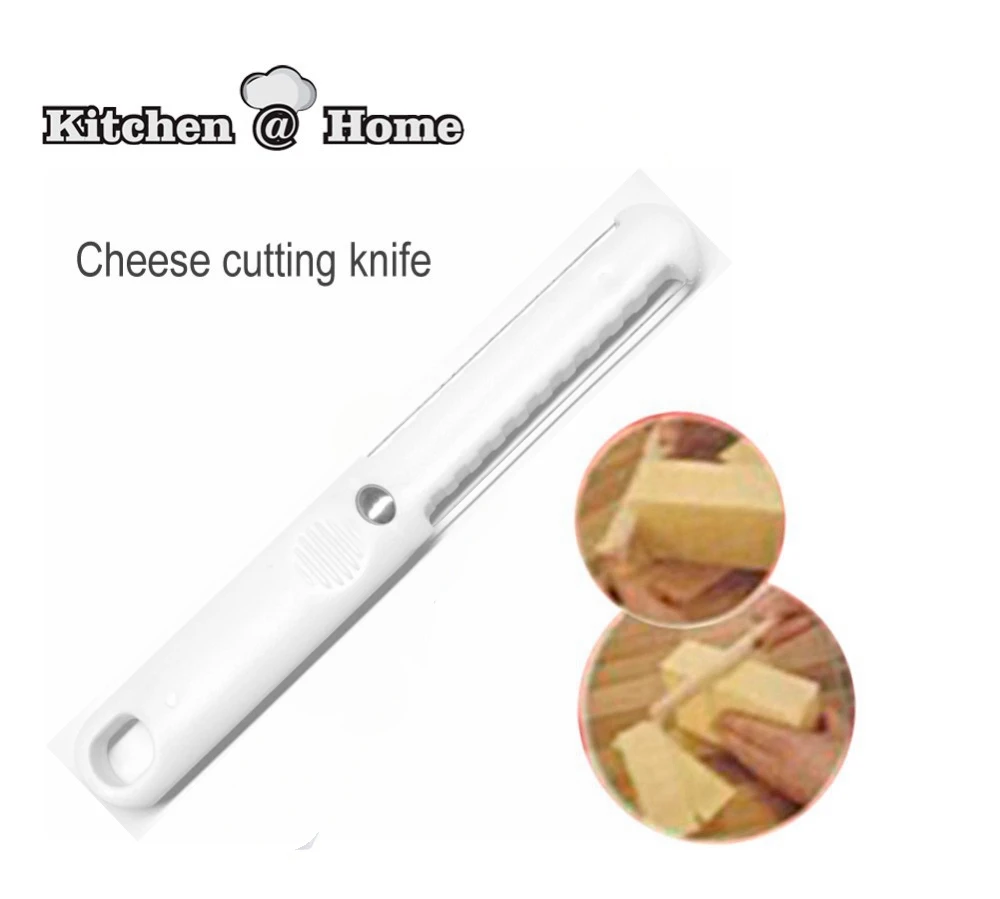 1 шт. пластиковый для сыра Slicer с проводом масло резак ломтик в такой же толщины 2 мм