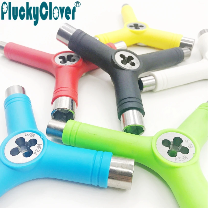 Skateboard Tool sk8 board Spanner Screw installation Y shape tool Wrench skate Tool Kick Scooter roller Multifunction Longboard
Skateboard Tool sk8 board Spanner Screw installation Y shape tool Wrench skate Tool Kick Scooter roller Multifunction Longboard