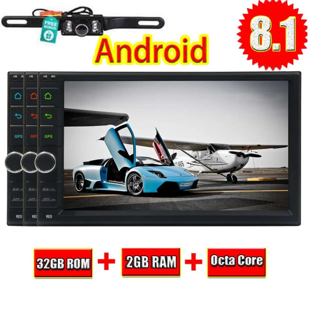 Android 8.1 Car Stereo Radio Octa Core Car GPS Navigation 7 inch Universal Double 2 Din in dash Touch Screen Head Unit with Blue
Android 8.1 Car Stereo Radio Octa Core Car GPS Navigation 7 inch Universal Double 2 Din in dash Touch Screen Head Unit with Blue