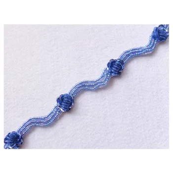 New Handmade Blue Sequined Beaded 3D Flower Lace Ribbons Trimmings Dancing Costume Garment Decorating Sewing DIY Craft 1YD TBT2B
New Handmade Blue Sequined Beaded 3D Flower Lace Ribbons Trimmings Dancing Costume Garment Decorating Sewing DIY Craft 1YD TBT2B