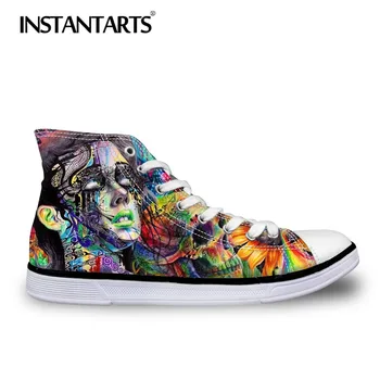 INSTANTARTS Men's Canvas Shoes Psychedelic Trippy Print Male's Casual Lacing High Top Ankle Shoes Autumn Flats Sneakers for Boys
INSTANTARTS Men's Canvas Shoes Psychedelic Trippy Print Male's Casual Lacing High Top Ankle Shoes Autumn Flats Sneakers for Boys