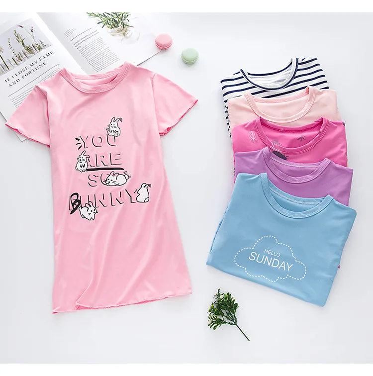 3 4 5 6 7 8 Years Children Nightgown Cotton Cartoon Short Sleeve Sleepwear Casual Home Wear Kids Clothes Nightwear Girls Pyjamas
3 4 5 6 7 8 Years Children Nightgown Cotton Cartoon Short Sleeve Sleepwear Casual Home Wear Kids Clothes Nightwear Girls Pyjamas