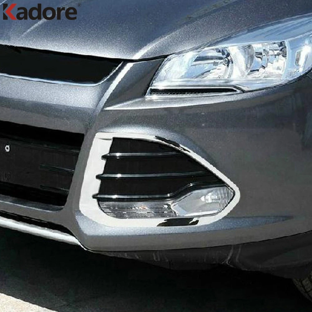 For Ford Kuga Escape 2013 2014 2015 ABS Chrome Front Foglight Fog Light Lamp Cover Trim Car Exterior Accessories
For Ford Kuga Escape 2013 2014 2015 ABS Chrome Front Foglight Fog Light Lamp Cover Trim Car Exterior Accessories