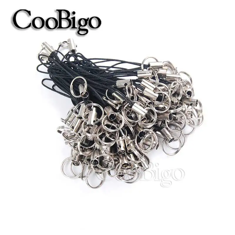 100pcs Mobile Cell Phone Case Strap Black Keyring Ornaments Key Chain Ring Trinket Jewelry Making Accessories
100pcs Mobile Cell Phone Case Strap Black Keyring Ornaments Key Chain Ring Trinket Jewelry Making Accessories
