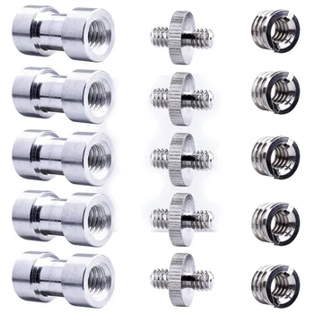 Gosear 5 Packs 1/4 to 3/8 Inch Screw Adapter Screw Converter for Flash Mount Camera Holder Light Umbrella Tripod Studio Gadgets
Gosear 5 Packs 1/4 to 3/8 Inch Screw Adapter Screw Converter for Flash Mount Camera Holder Light Umbrella Tripod Studio Gadgets