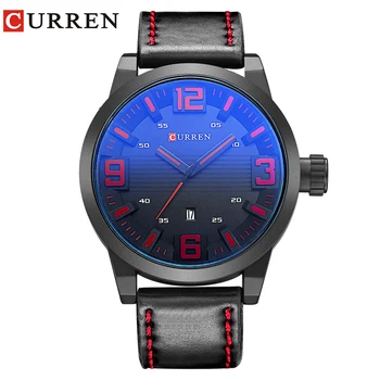 Curren 2019 Men Watches Clock Men Luxury Brand Casual Black Red Watch Leather Analog Quartz Men Wristwatch Relojes Hombre 8241
Curren 2019 Men Watches Clock Men Luxury Brand Casual Black Red Watch Leather Analog Quartz Men Wristwatch Relojes Hombre 8241
